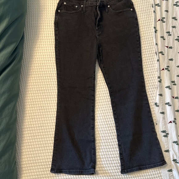 Madewell mid rise kickoff jean size 31, black wash - Picture 2 of 6